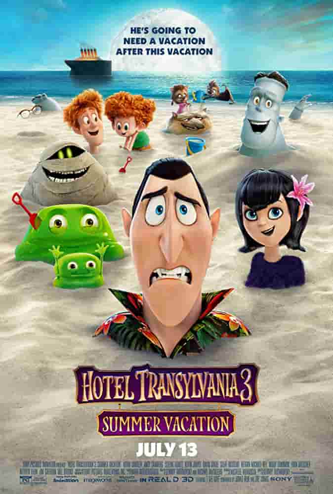 دانلود انیمیشن هتل ترانسیلوانیا 3 دوبله فارسی Hotel Transylvania 3 2018