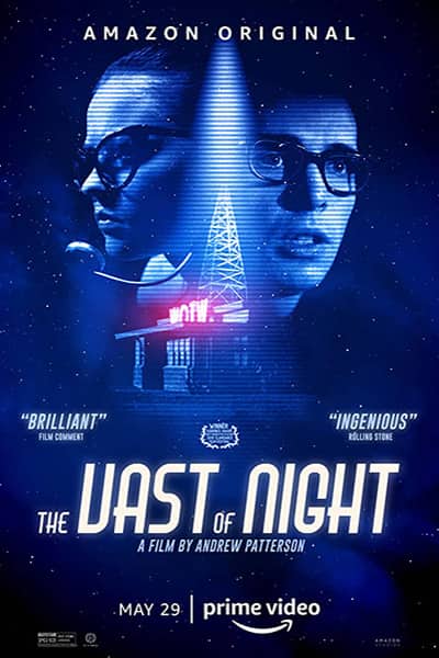 دانلود فیلم The Vast of Night 2019 (وسعت شب) دوبله فارسی